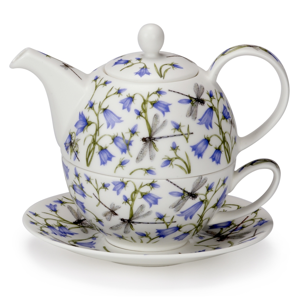 Tea 4 You Tea For One Set Dovedale Harebell Dunoon